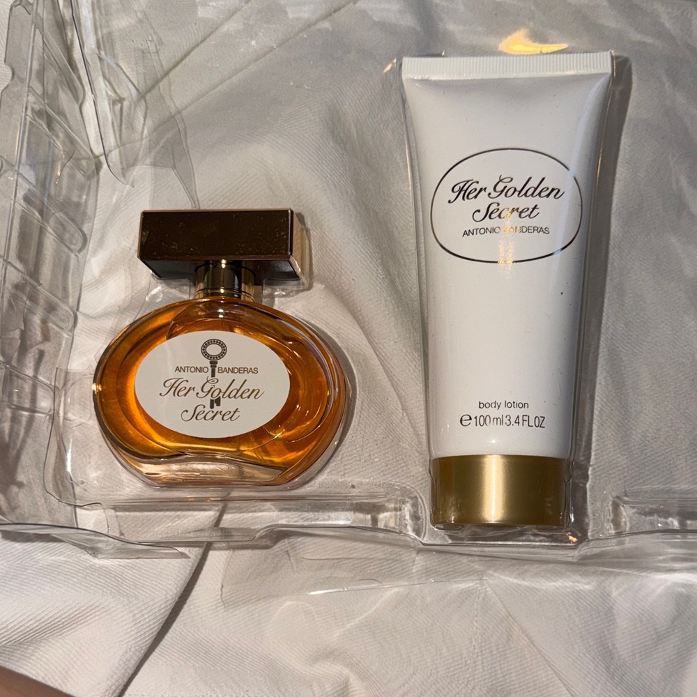 Her Golden Secret Perfume and Body Lotion Set